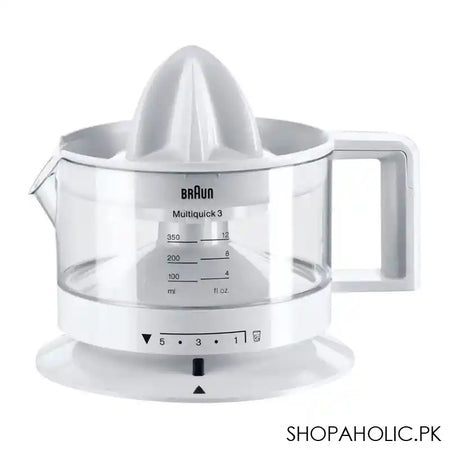 Braun Tribute Collection Citrus Juicer, White, CJ-3000 - Main Image