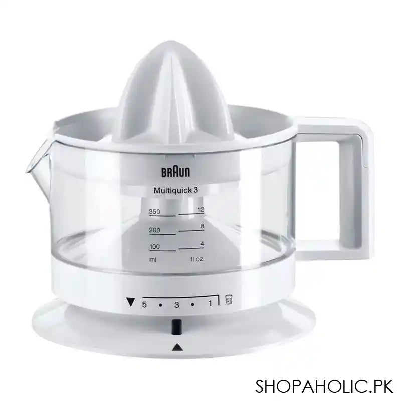 Braun Tribute Collection Citrus Juicer, White, CJ-3000 - Main Image