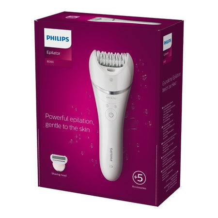 Philips 8000 Series Wet & Dry Epilator, +5 Accessories, BRE710/01 - Image 2