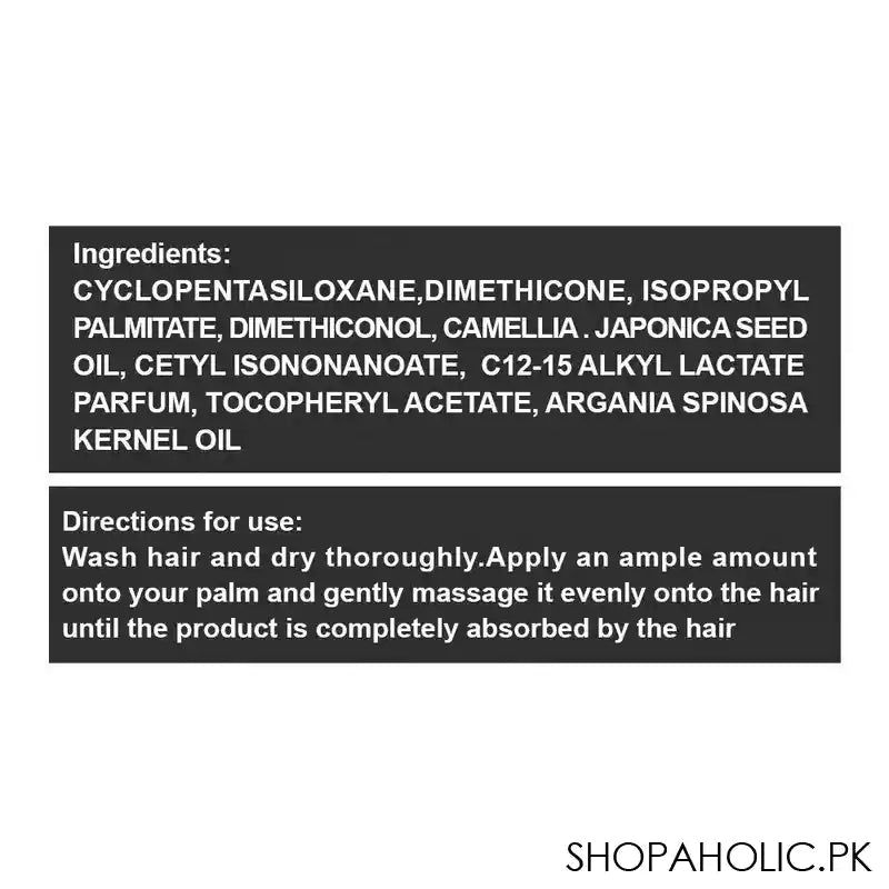 Bremod Keratin And Protein, Enriched Argan Serum, 120ml - Image 4