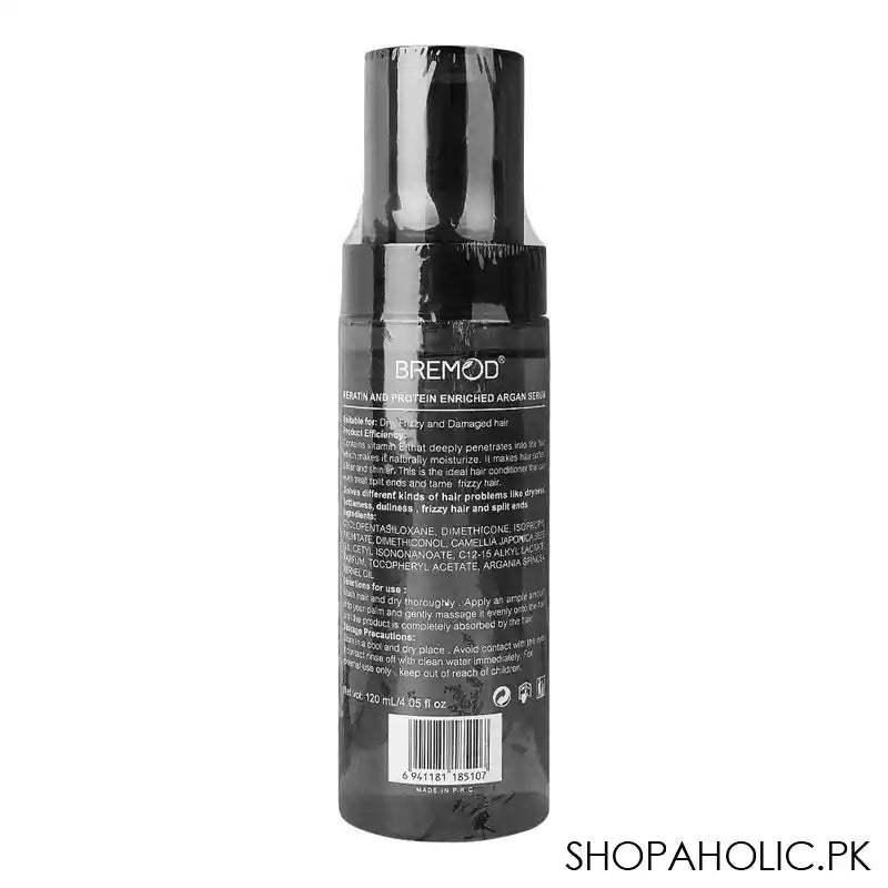 Bremod Keratin And Protein, Enriched Argan Serum, 120ml - Image 2