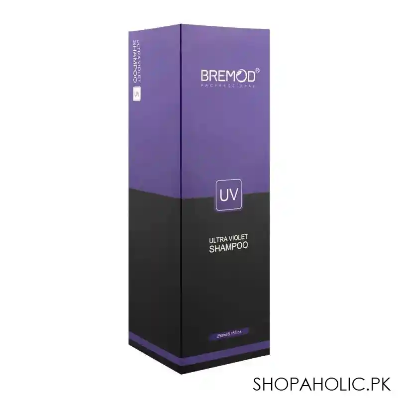 bremod uv ultra violet shampoo, 250ml main image