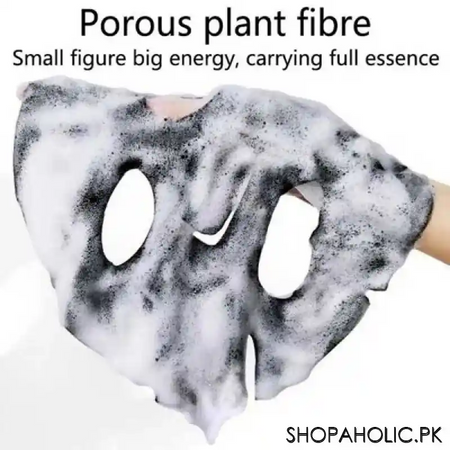 bubble facial bamboo charcoal face mask image4