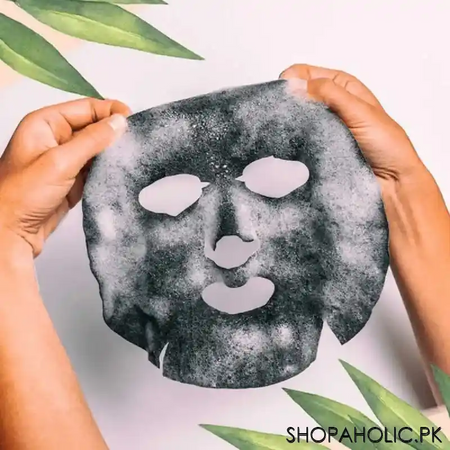 bubble facial bamboo charcoal face mask image6