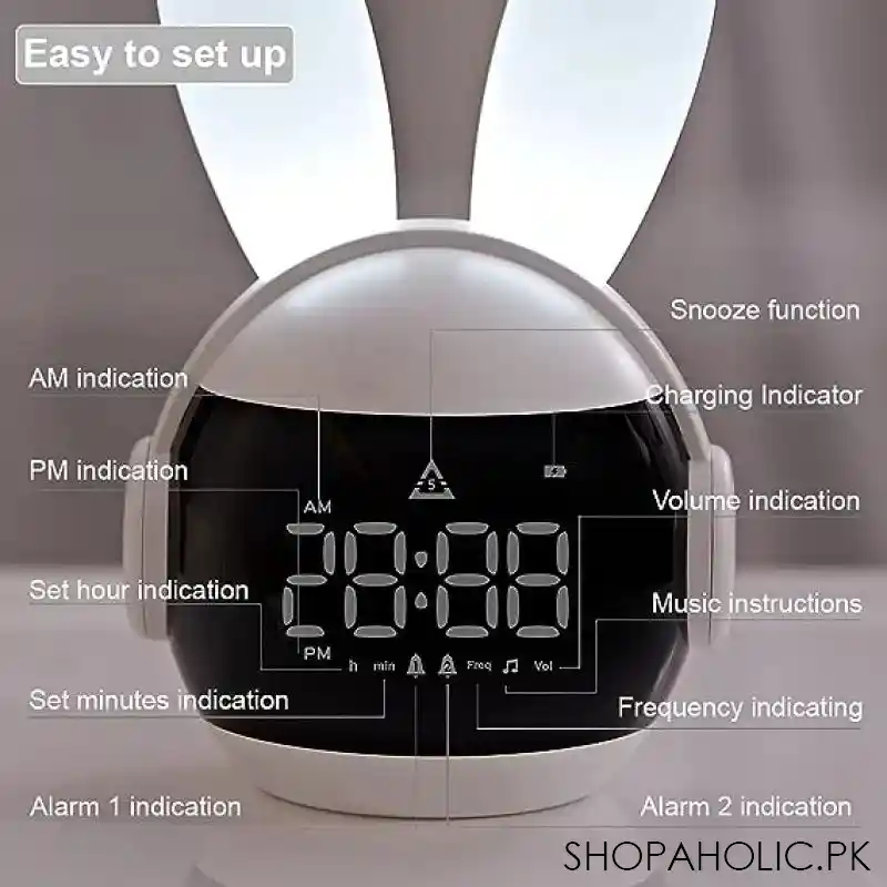 bunny alarm clock image5