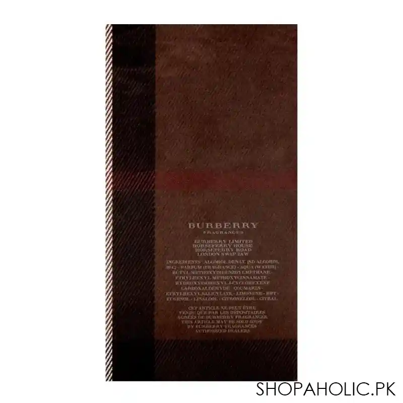 burberry london for men eau de toilette 100ml image3