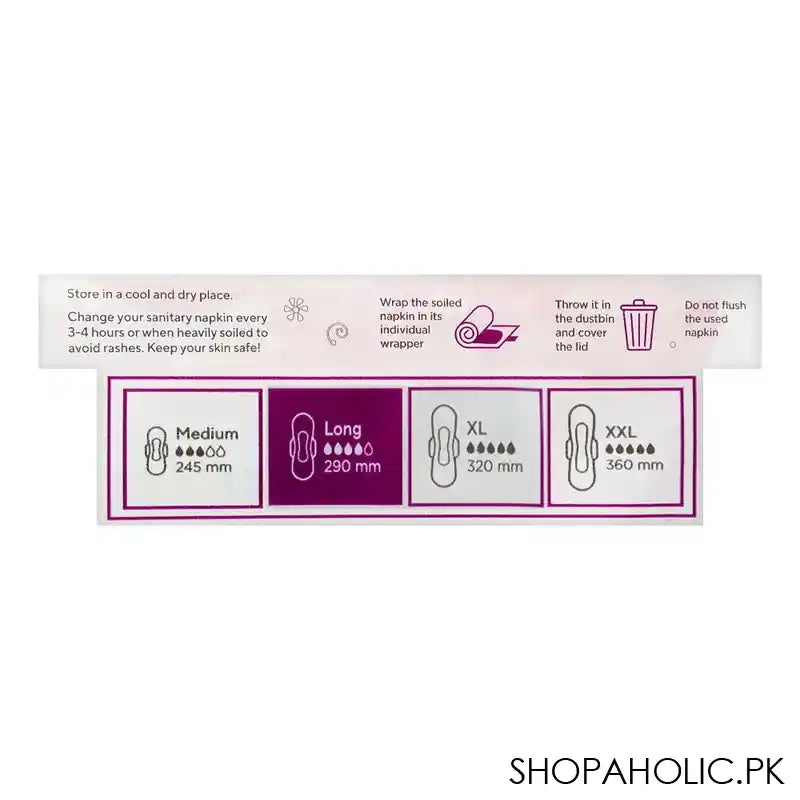 Butterfly Breathable Cottony Bliss Ultra Thin Long Pads Value Pack, 16-Pack - Image 5