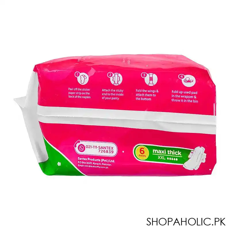 Butterfly Long Maxi Thick Big Saver, XXL, 6-Pads - Image 6