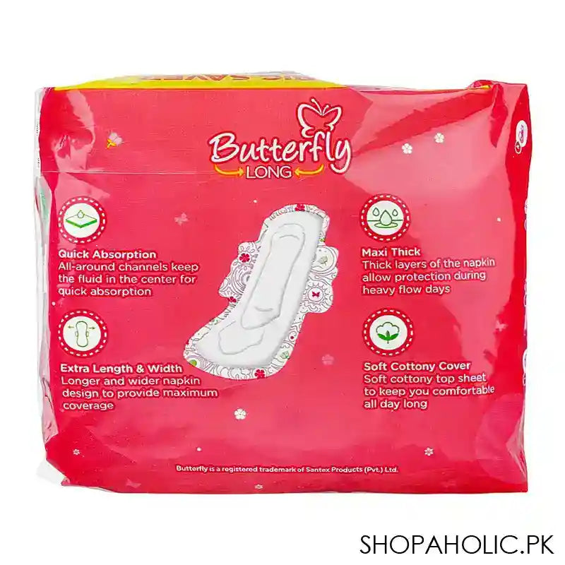 Butterfly Long Maxi Thick Big Saver, XXL, 6-Pads - Image 3
