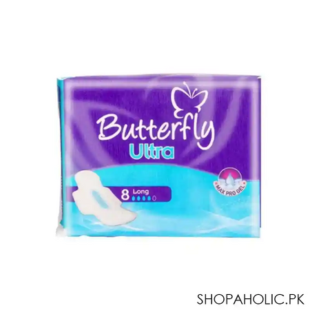 butterfly max pro gel ultra pads, long, 8 pack main image
