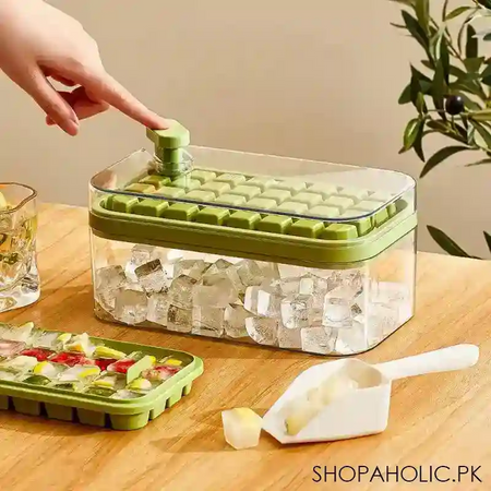 button press ice cube tray main image