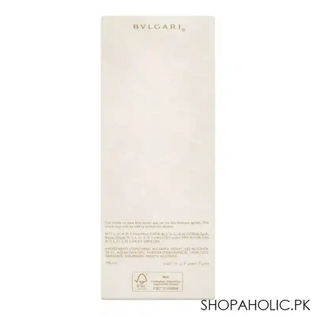 bvlgari eau parfume au the blanc eau de cologne, for men & women, 75ml image3