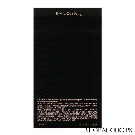 Bvlgari Man In Black Eau De Parfum 100ml - Image 2
