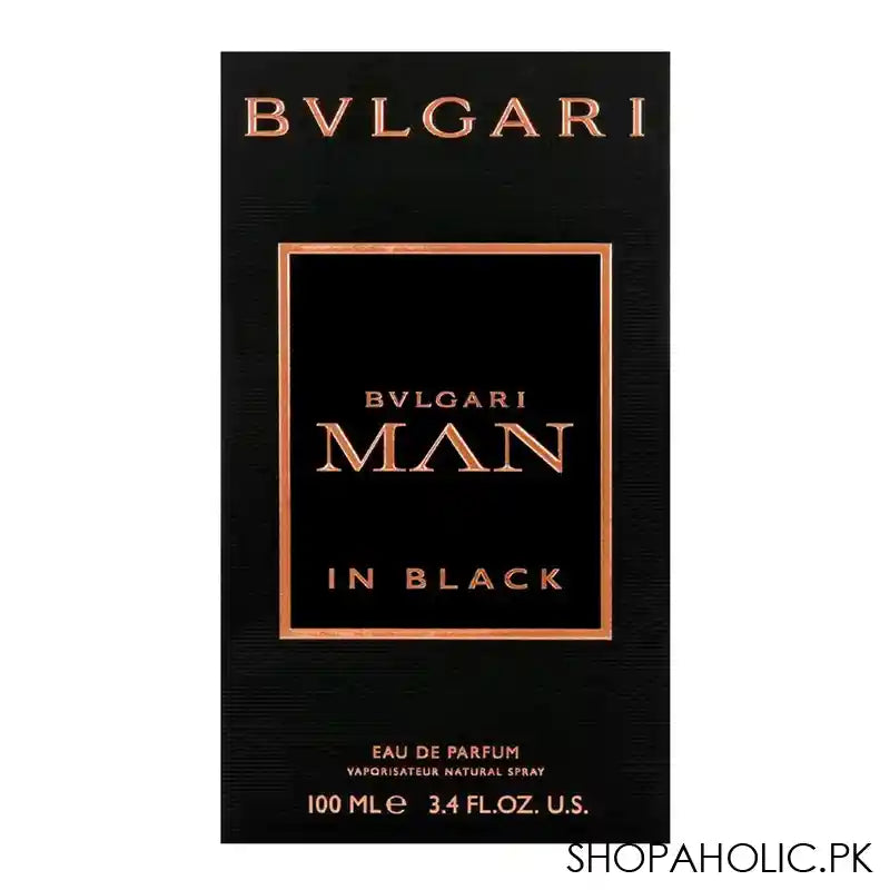 Bvlgari Man In Black Eau De Parfum 100ml - Image 3