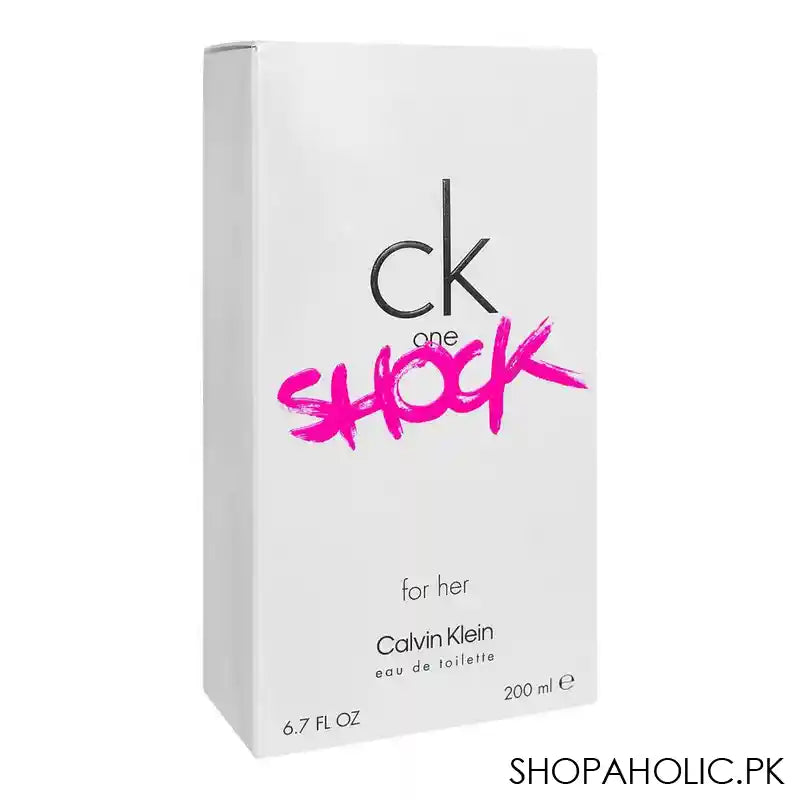 Calvin Klein Ck One Shock Eau De Toilette, For Her, 200ml - Image 3