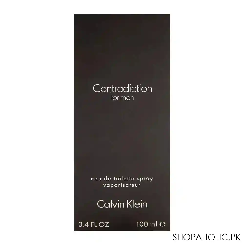 calvin klein contradiction for men eau de toilette 100ml image2