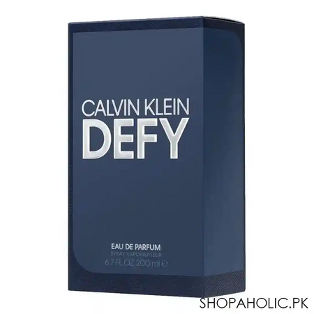 calvin klein defy eau de parfum for men, 200ml image2