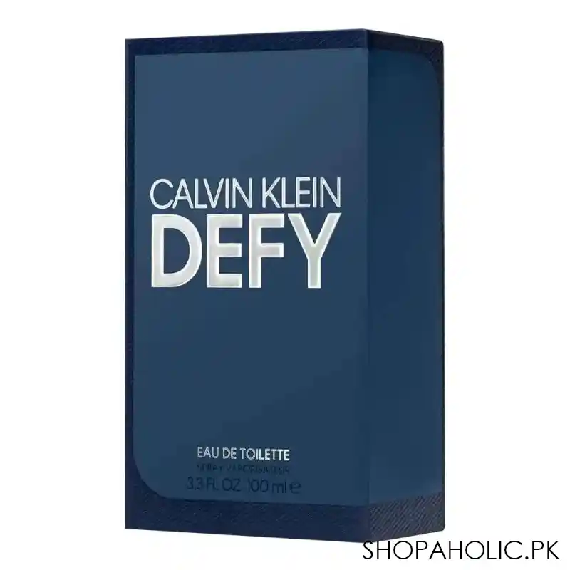 calvin klein defy eau de toilette for men, 100ml image2