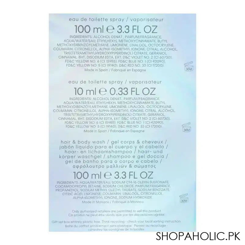 Calvin Klein Defy Gift Set, Eau De Toilette 100ml+Eau De Toilette 10ml Pocket Spray+Hair & Body Wash, For Men, 100ml - Image 3