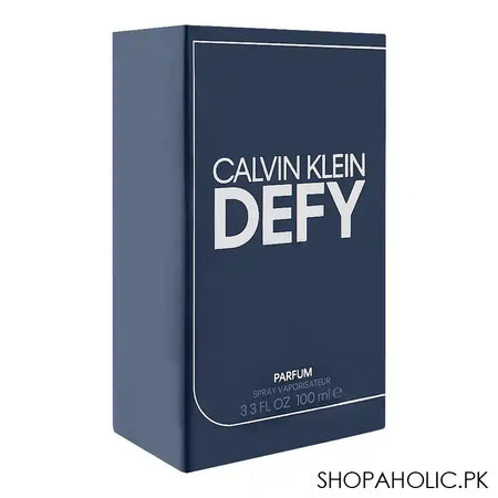 Calvin Klein Defy Parfum, For Men, 100ml - Image 4