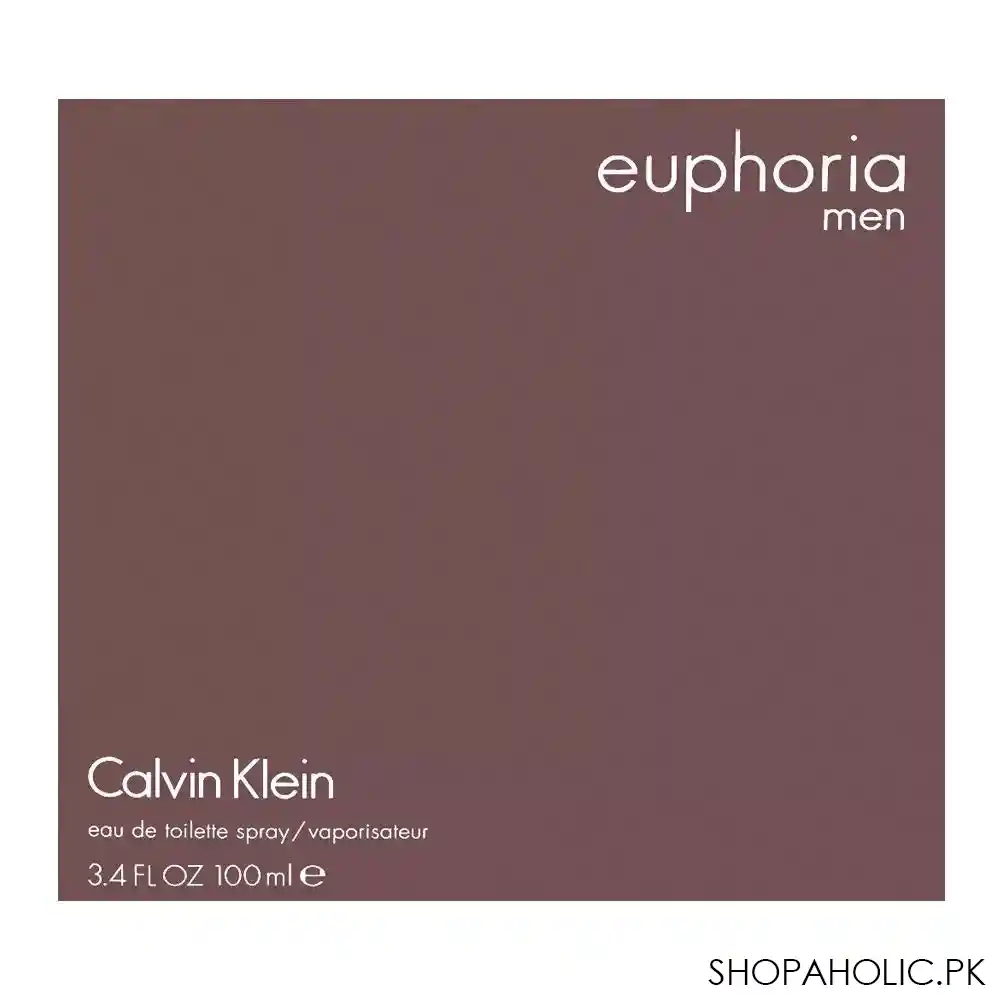 calvin klein euphoria men eau de toilette 100ml image3