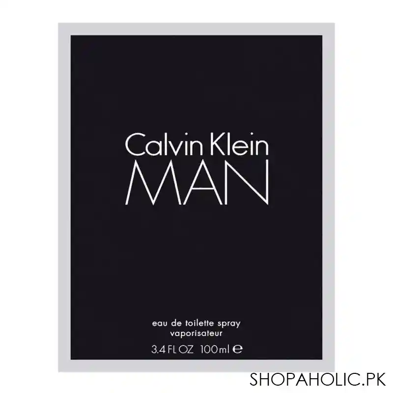 calvin klein man eau de toilette 100ml image2