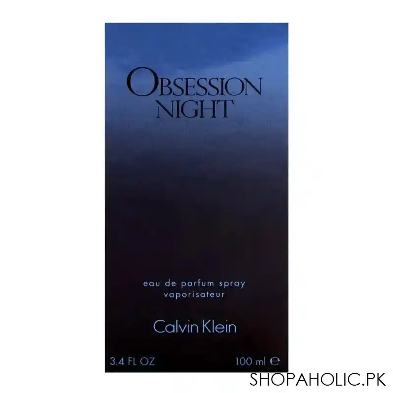 calvin klein obsession night eau de parfum 100ml image2