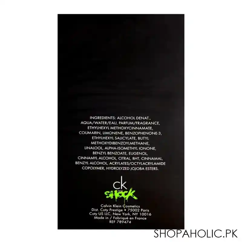 calvin klein one shock for him eau de toilette 100ml image3
