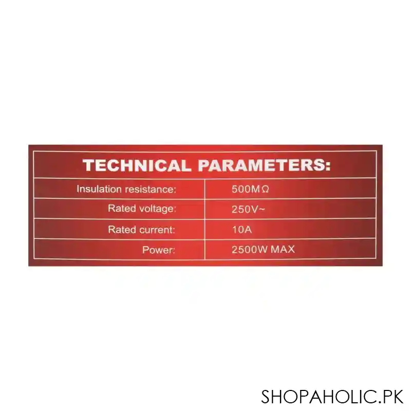 camelion 4 outlet power socket extension, 3m cable, cms 114 image5