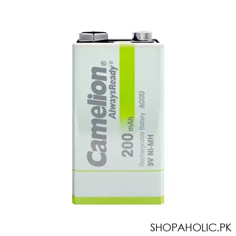 Camelion Always Ready 200mAh Rechargeable 9V, NH-9V200ARBP1 - Main Image