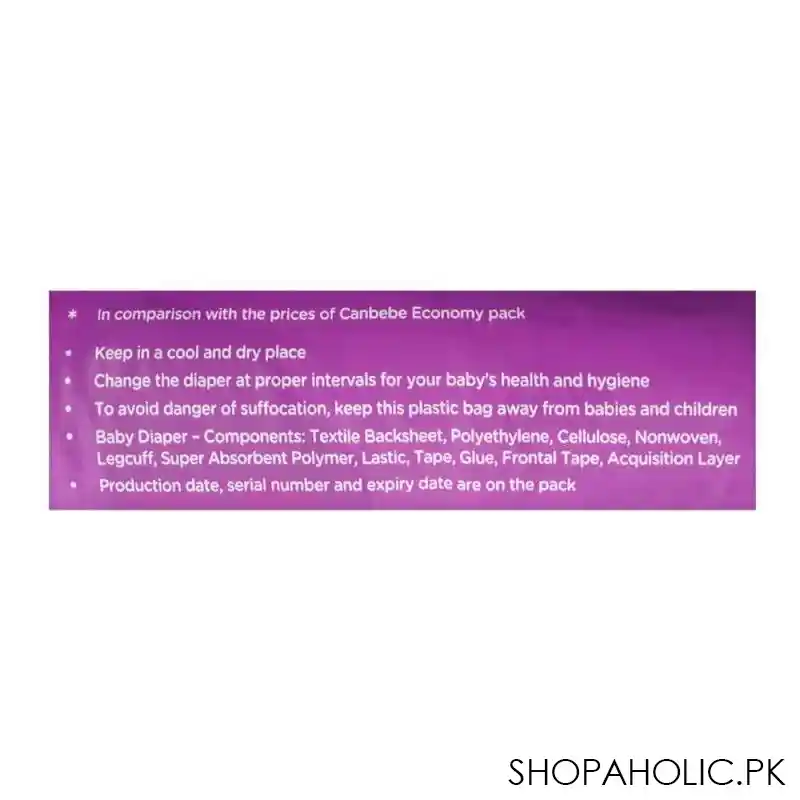 canbebe diapers, no. 4, jumbo maxi plus, 9 20 kg, 46 pack image4