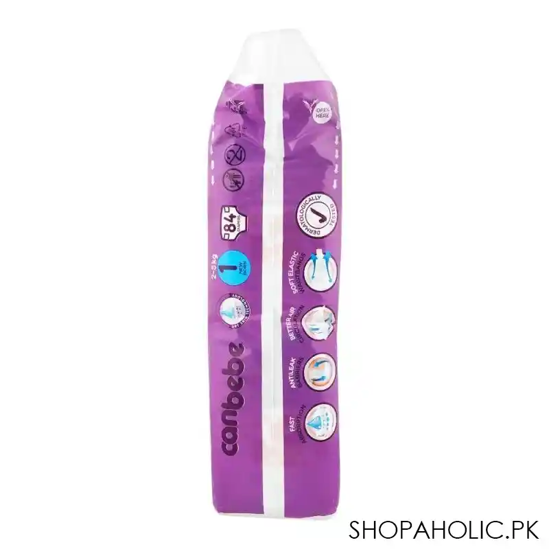 canbebe jumbo new born no 1, 2 5kg 84 pack image3