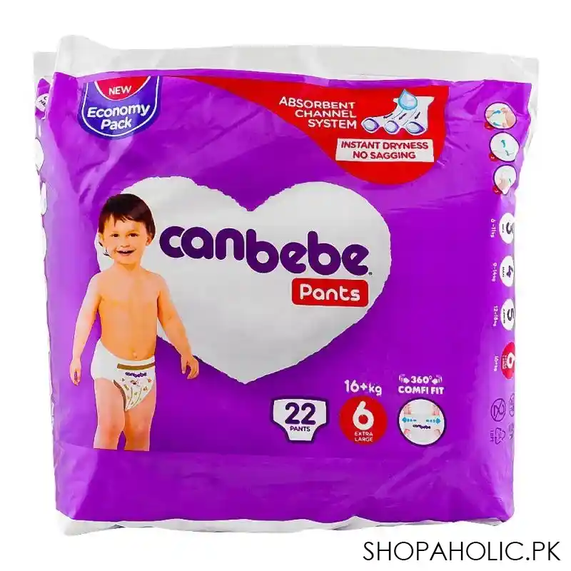 canbebe pant economy pack no. 6 extra large, 16+ kg, 22 pack main image