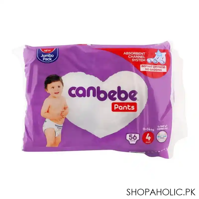 canbebe pant jumbo pack, no. 4, maxi, 9 14 kg, 56 pack main image
