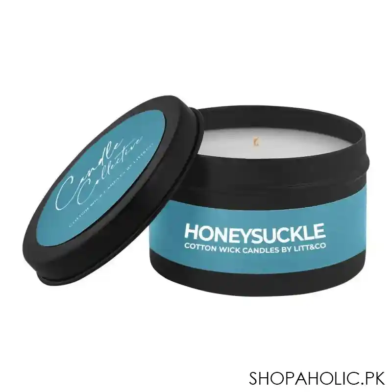 candle collective honey suckle fragranced candle image2