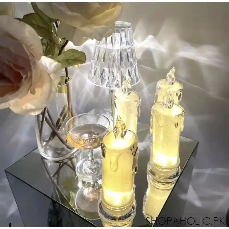 candle shape electronic lamp image2