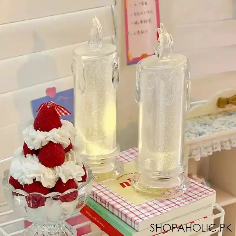 candle shape electronic lamp image4