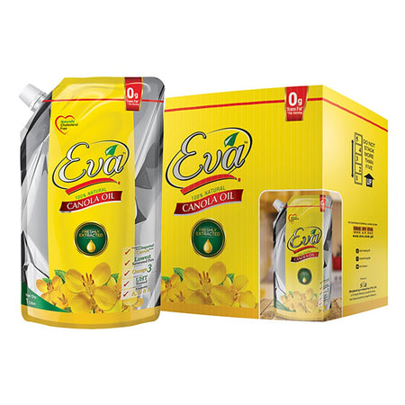 Eva Canola Oil 1 Litre Pouch - Image 5