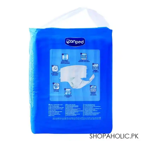 canped adult diaper, small, 50 90cm, 10 pack image2