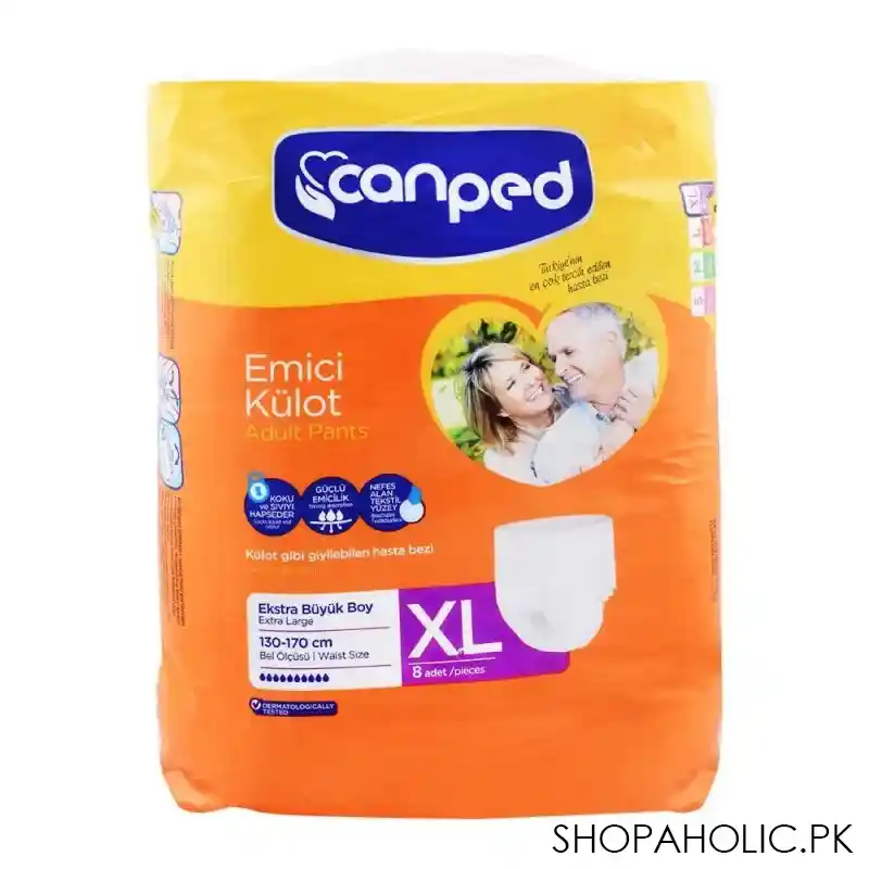 canped adult pants, extra large, 130 170 cm, 8 pack main image