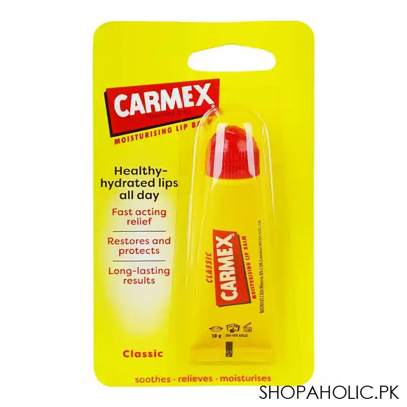 Carmex Classic Moisturizing Lip Balm, 10g - Main Image