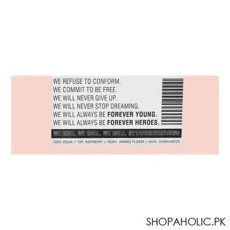 Carolina Herrera 212 Men Heroes Forever Young For Her Eau De Parfum, 80ml - Image 3