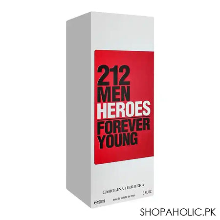 Carolina Herrera 212 Men Heroes Forever Young For Men Eau De Toilette, 90ml - Main Image