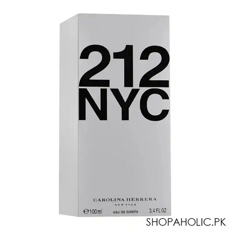 carolina herrera 212 nyc women eau de toilette, fragrance for women, 100ml image2