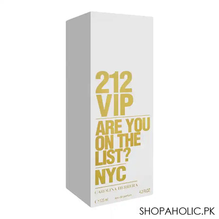 Carolina Herrera 212 VIP Are You On The List? NYC Eau De Parfum, For Men, 125ml - Main Image