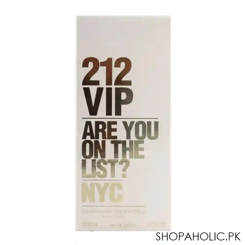 carolina herrera 212 vip carolina herrera eau de parfum 80ml image2