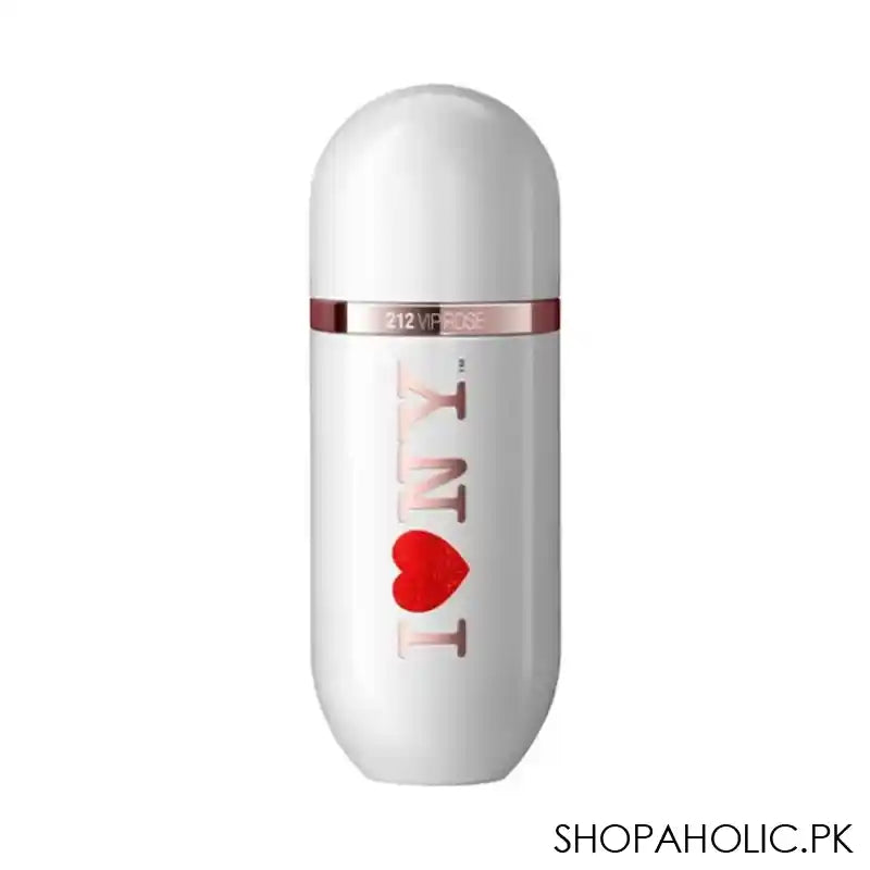 Carolina Herrera 212 VIP Rose I Love NY Limited Edition Eau De Parfum, 80ml - Image 2