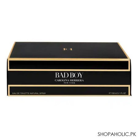 carolina herrera bad boy eau de toilette, for men, 150ml image2