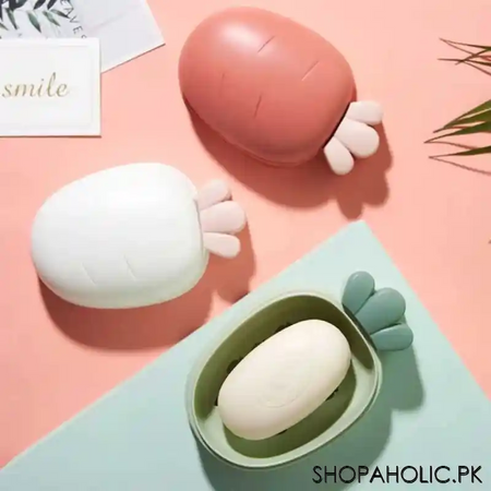carrot shaped soap holder with cover image3
