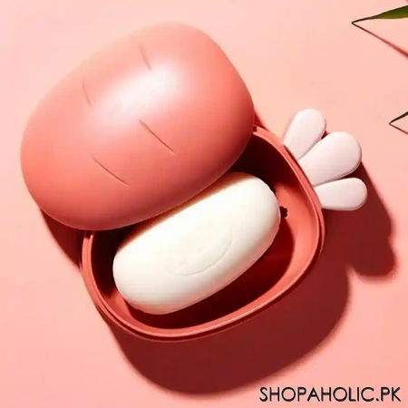 carrot shaped soap holder with cover main image